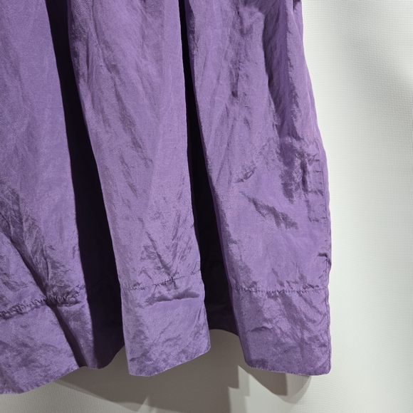 New York & Company Violet Silk Cotton Top Sz Small NWOT - Picture 6 of 6